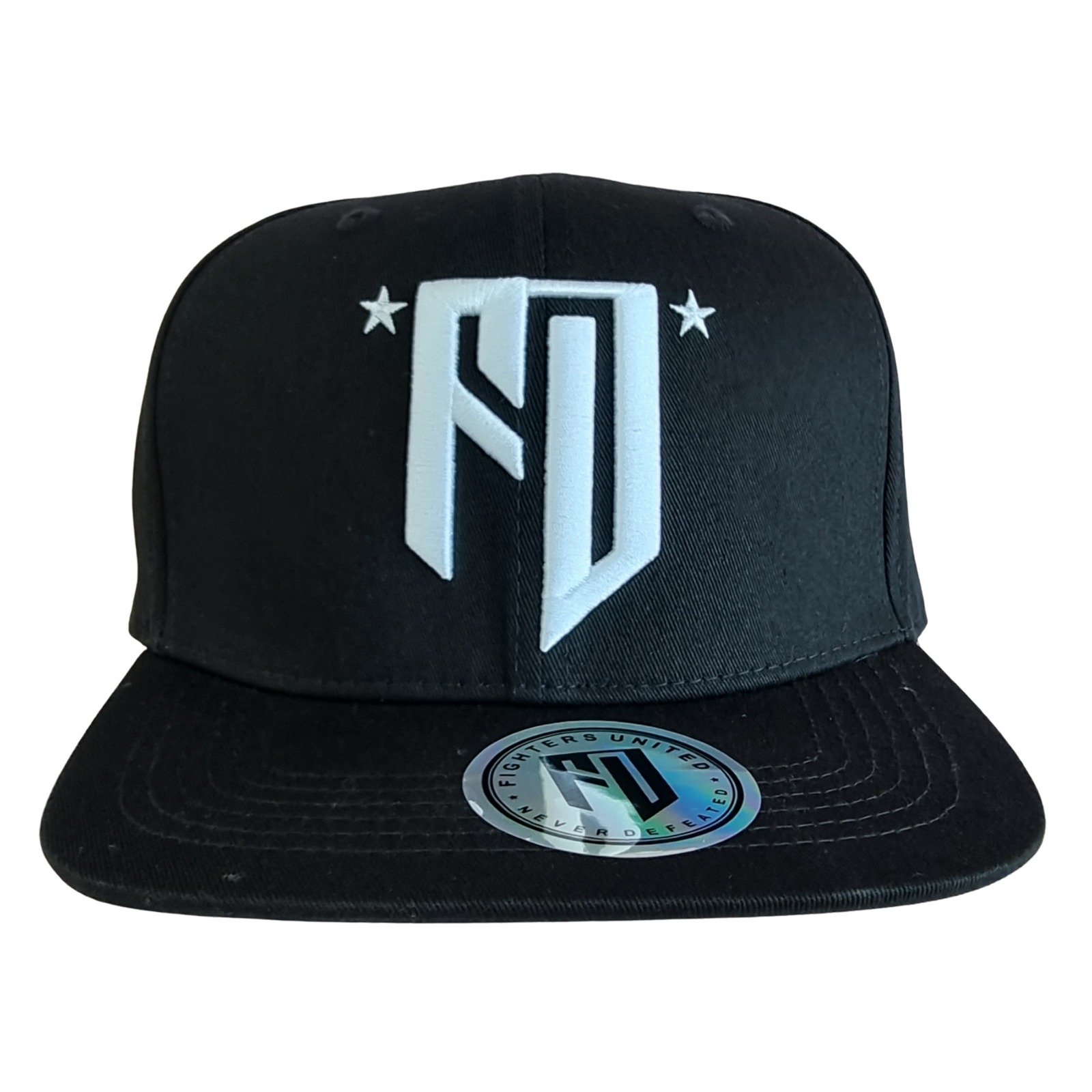 *FU* 6-Panel Snap Back - Black/White