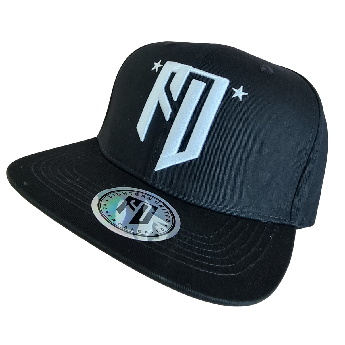 *FU* 6-Panel Snap Back - Black/White