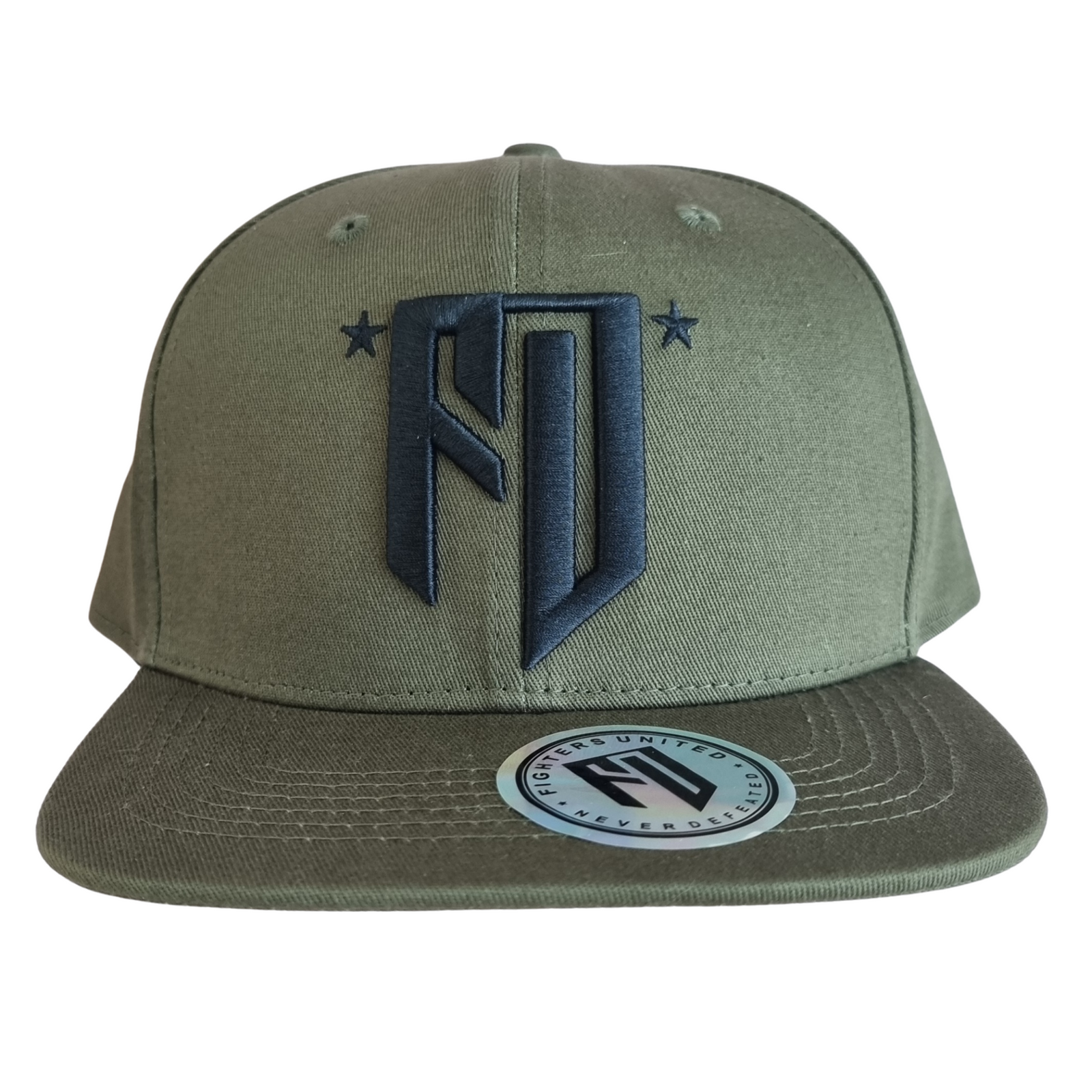 *FU* 6-Panel Snap Back - Green/Black