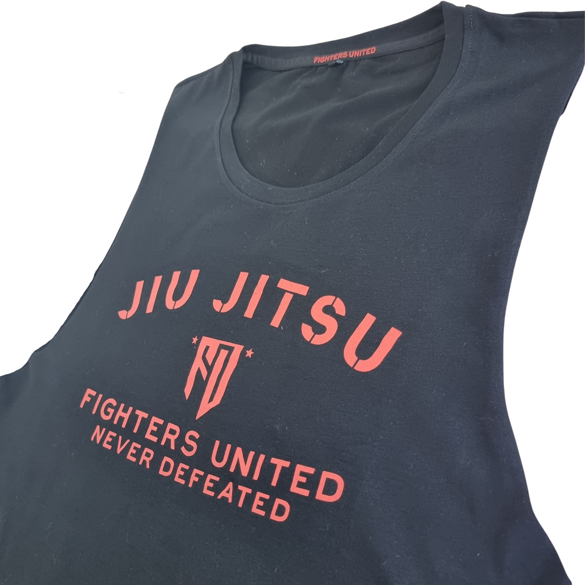 Jiu Jitsu Tank Top - Black/Red