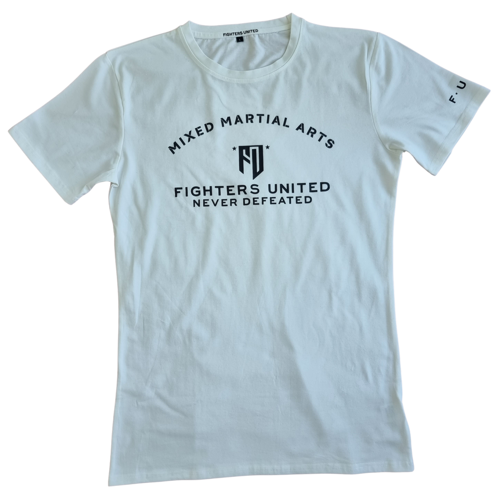 Mixed Martial Arts T-Shirt - White/Black
