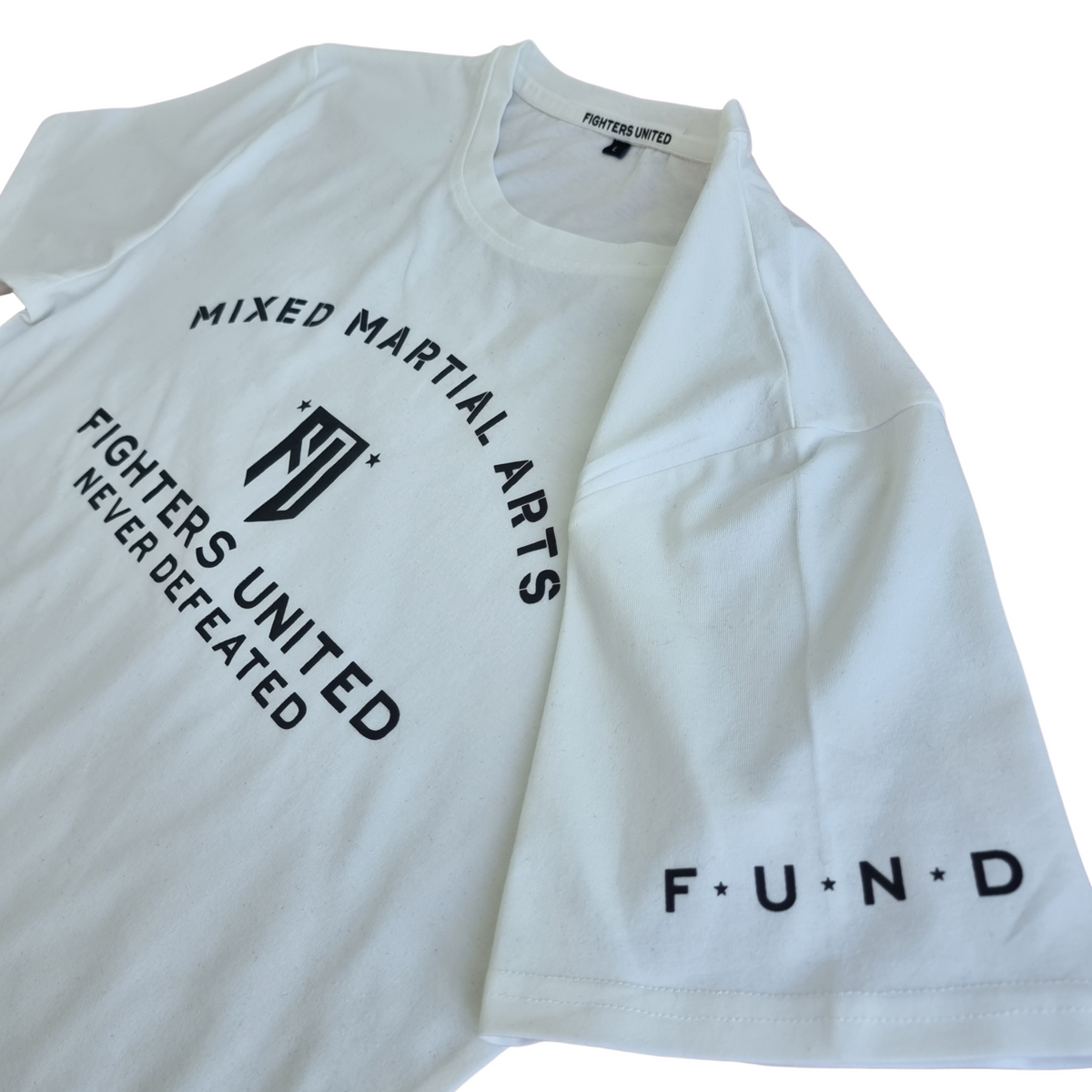 Mixed Martial Arts T-Shirt - White/Black