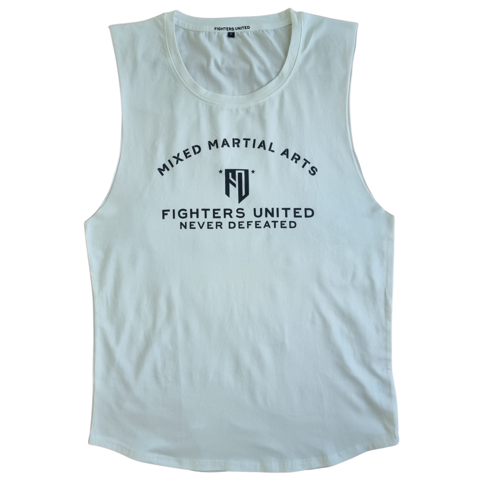 Mixed Martial Arts Tank Top - White/Black