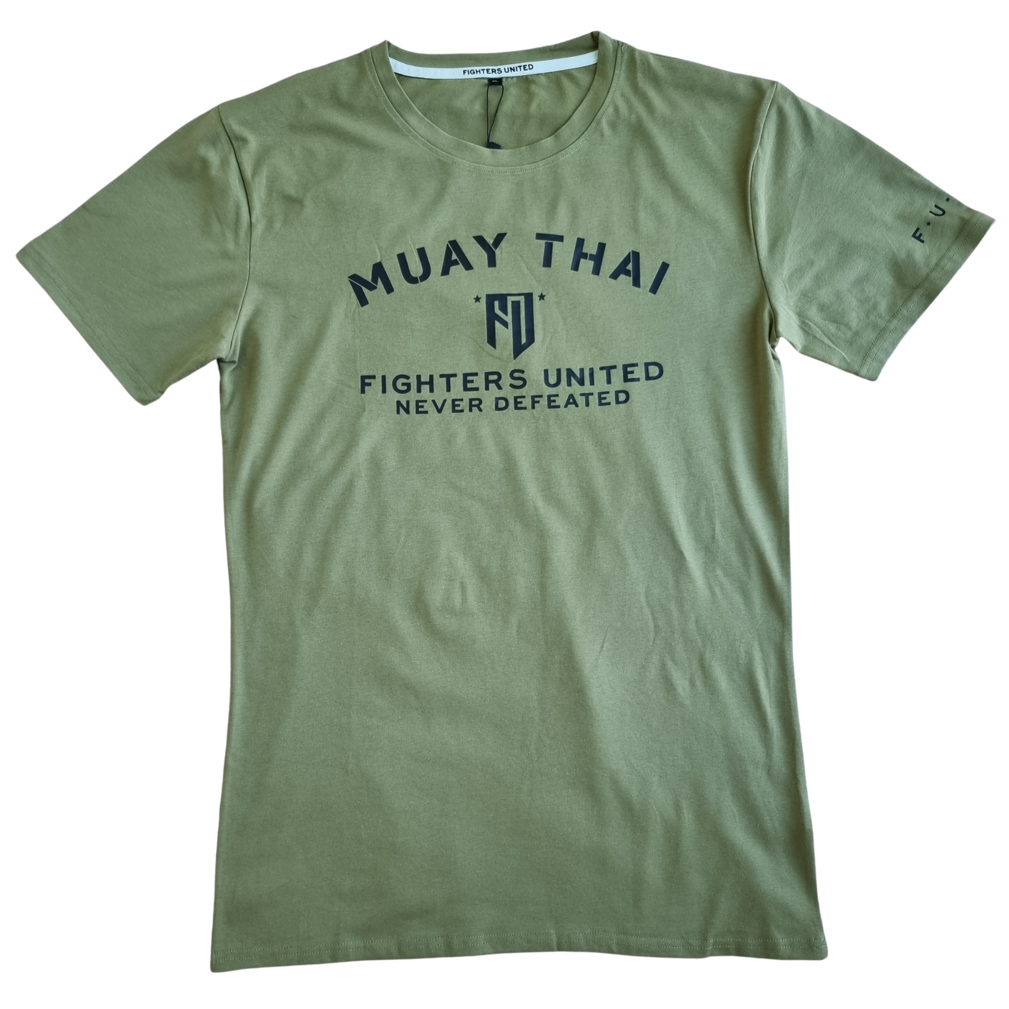 Muay Thai T-Shirt - Green/Black