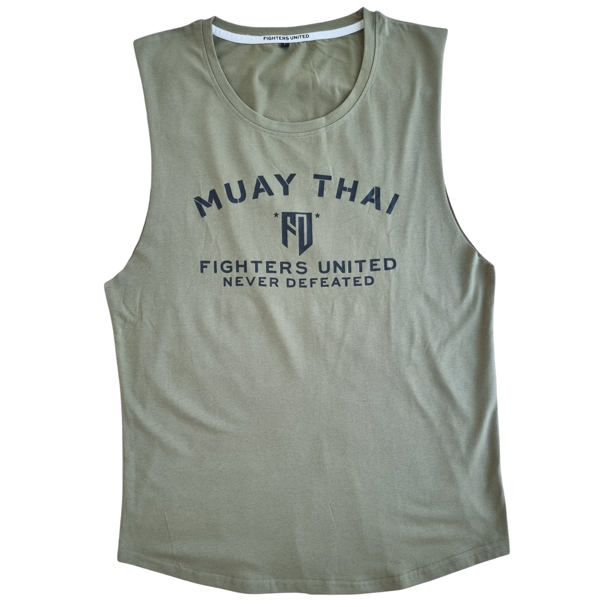 Muay Thai Tank Top - Green/Black