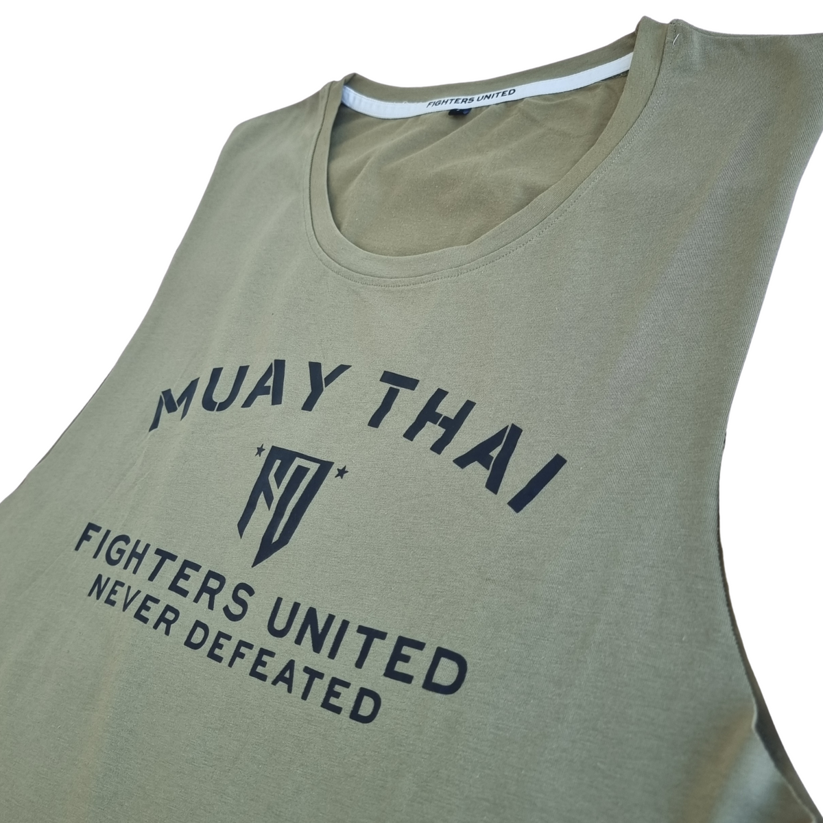 Muay Thai Tank Top - Green/Black